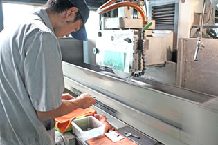 短納期試作研磨作業